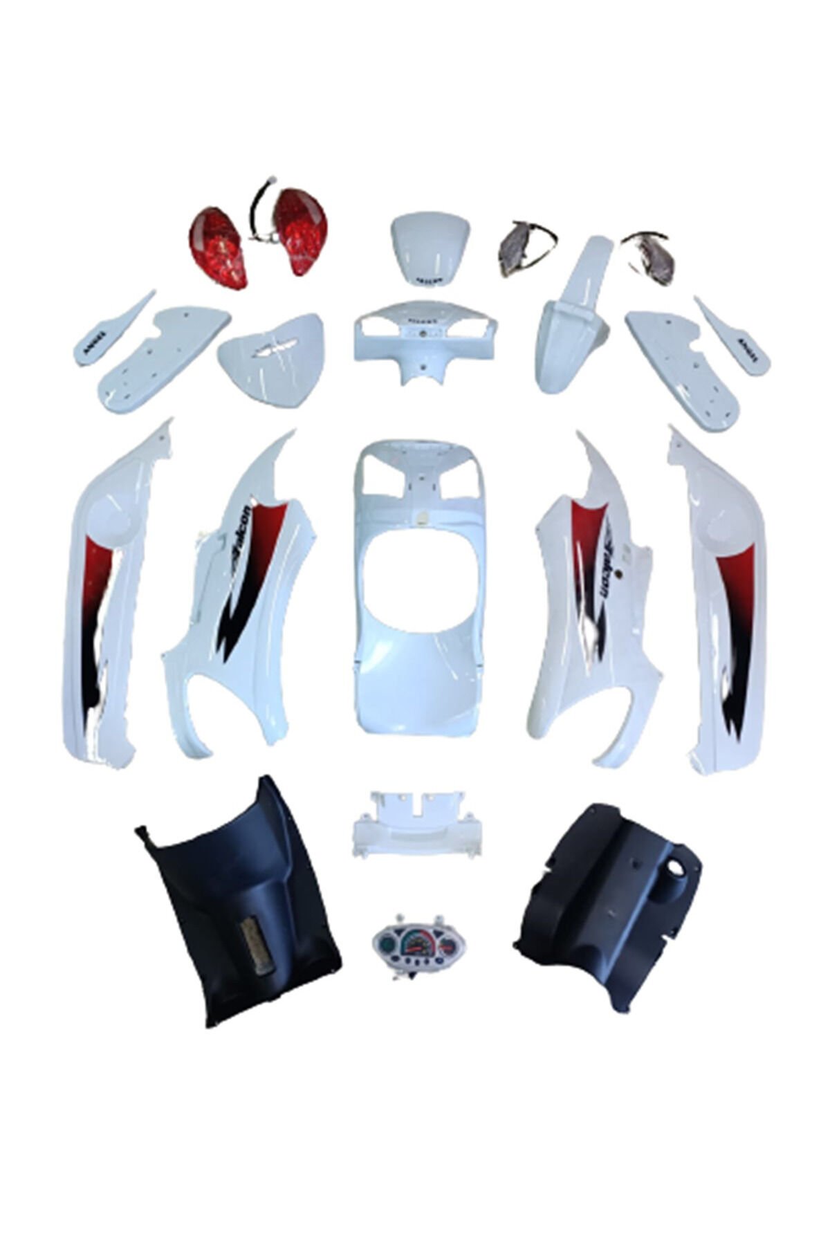 Angel Kaporta Seti SİYAH-BEYAZ