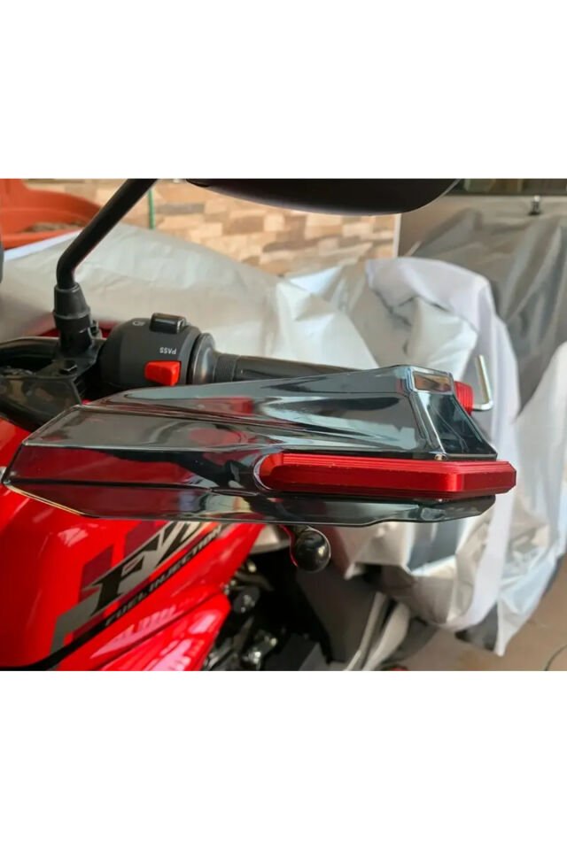 Motosiklet Modifikasyon El Koruyucu ile Rüzgar Koruması,